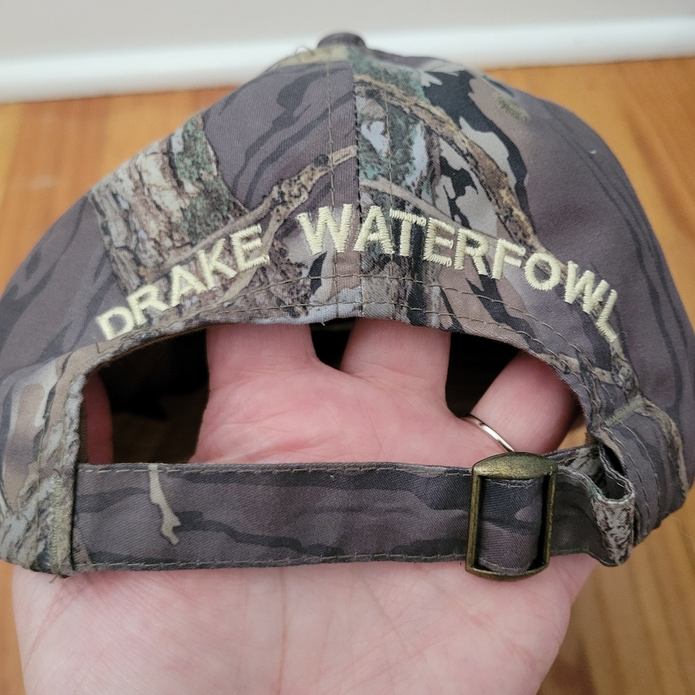 Drake Waterfowl Mossy Oak Unisex Camo Hunting Ball Cap Hat Adjustable Womens Men - Picture 6 of 6